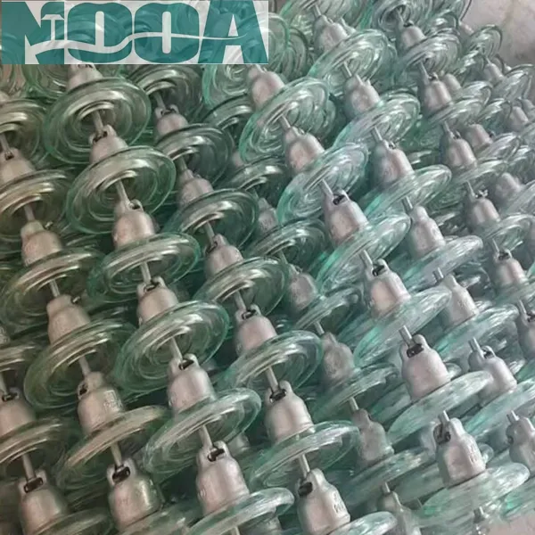 110kv Glass Disc Insulators for Transmission Line