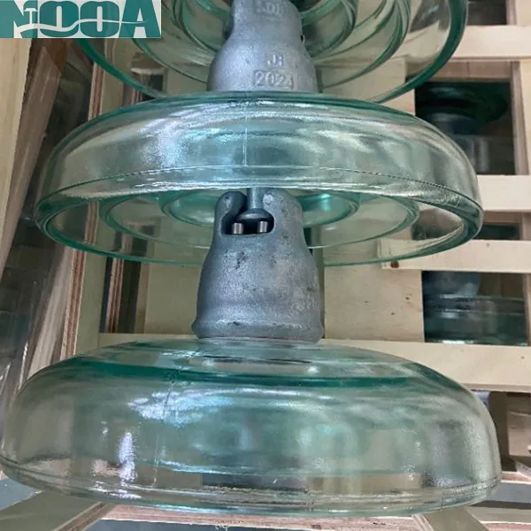 11kV and 33kV High Voltage U70BL 70KN Glass Isolators