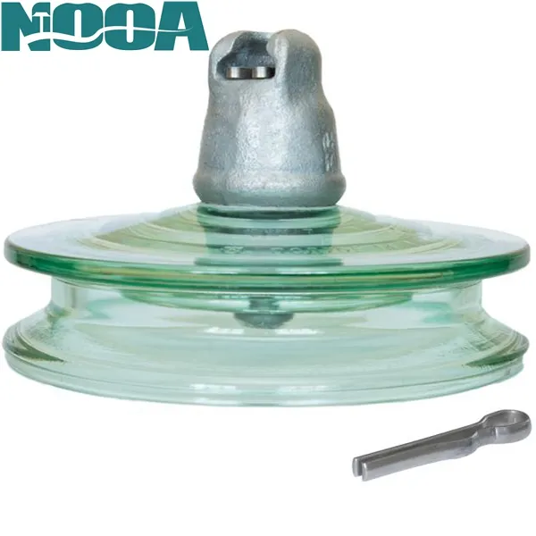 70KN High Voltage Double Shed PSD-70E Glass Insulator