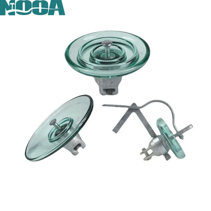 U100C Ground Wire Type Toughened Glass Insulator