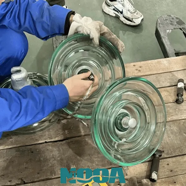 U120BLP U300BP Fog Type Suspended Glass Insulators