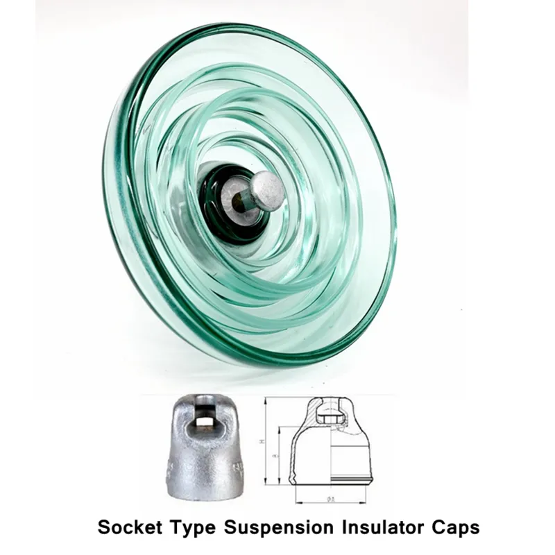 Ball And Socket Cap 70kn Glass Toughened Insulators
