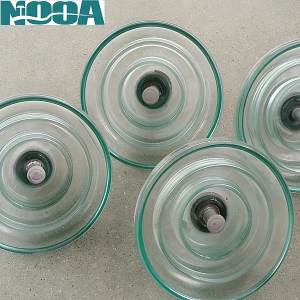 Ukraine U120B Toughened Glass Disc Insulator for High Voltage Overhead Lines