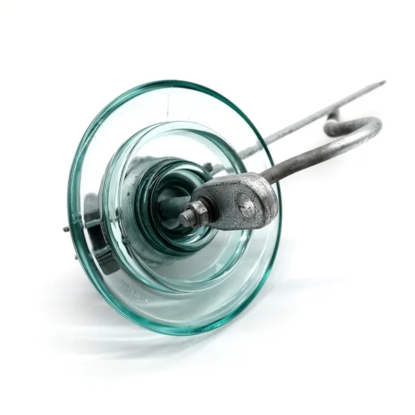 U100C Ground Wire Type Toughened Glass Insulator