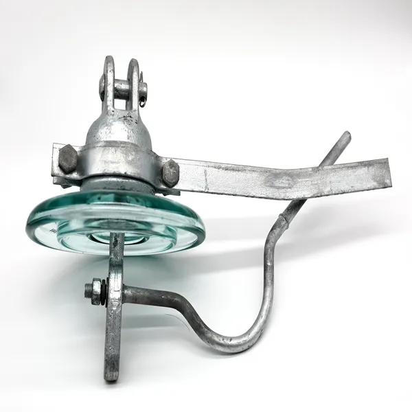 U100C Ground Wire Type Toughened Glass Insulator