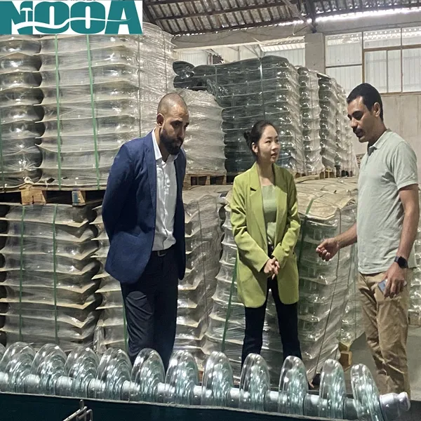 120KN Disc Suspension Toughened Glass Insulator