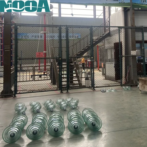 U70B High Voltage Substations Glass Insulators 146/255/320 70KN 16MM