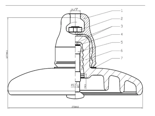 U70BS Glass Insulator,U70B Glass Insulator