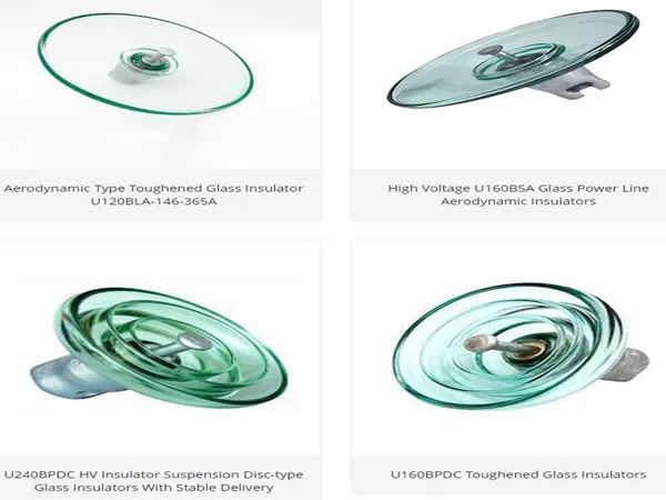 Aerodynamic Glass Insulator,Standard Glass Insulator,Fog Type Profile insulators