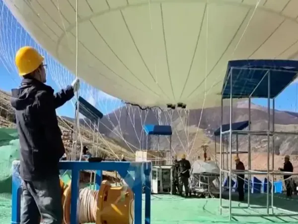 How Tethered Balloons Are Changing High-Altitude UHV Transmission Line Construction