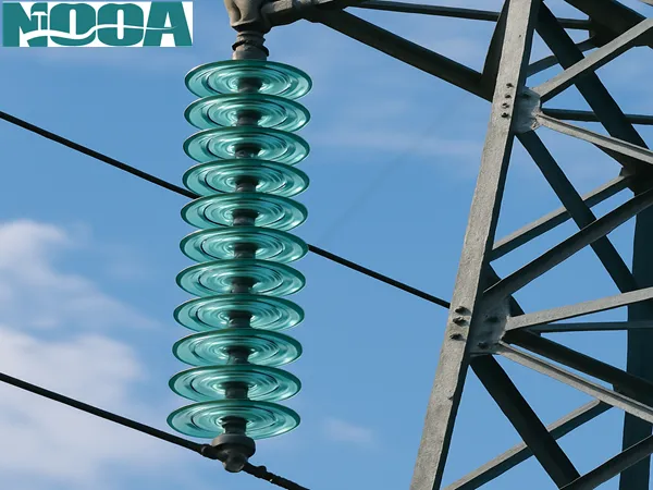 properties of a high-voltage glass insulator