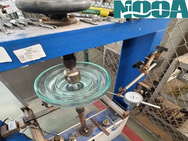 model of glass insulator