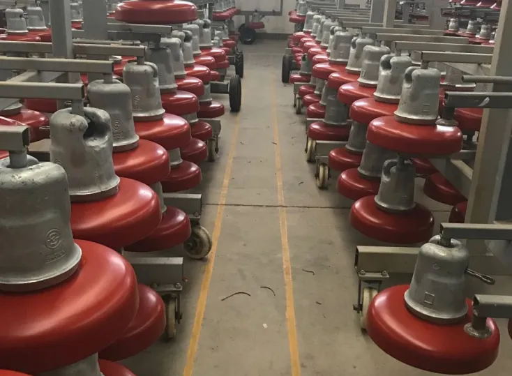 RTV coated Glass Insulators 