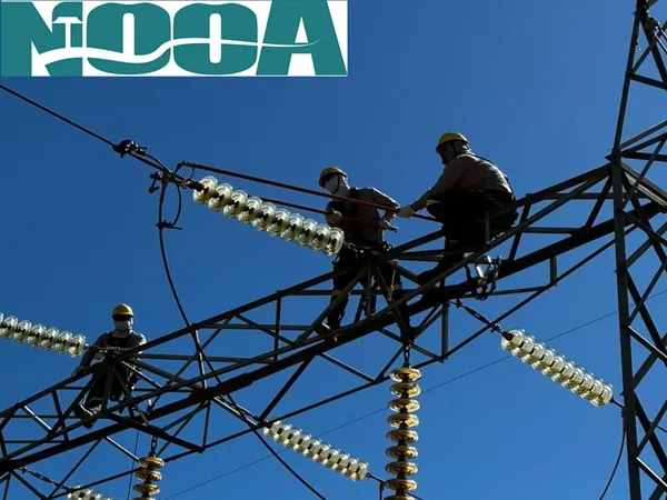 High-voltage transmission insulators