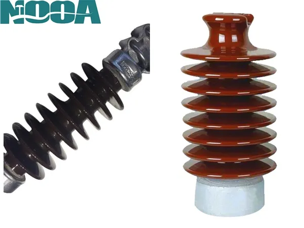 Porcelain Insulator vs composite insulator