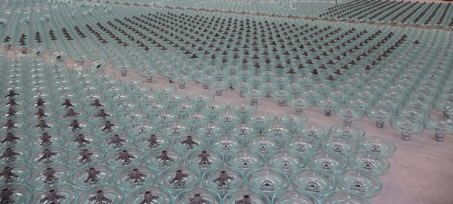toughened glass disc insulator
