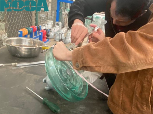 high voltage glass insulators