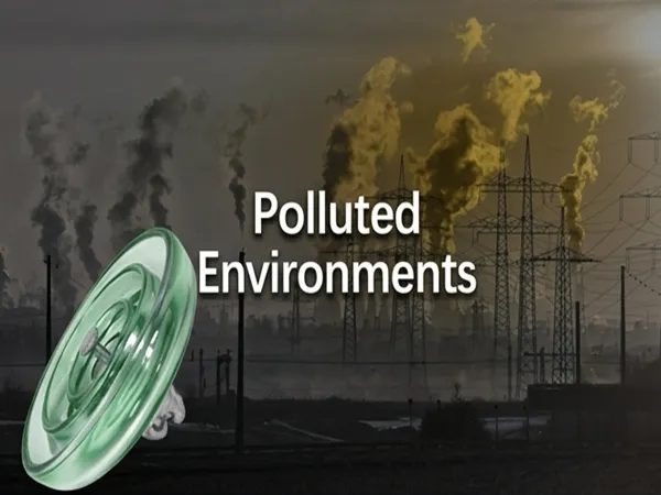 glass insulator application-Polluted