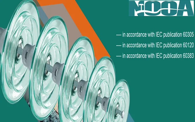 high-voltage glass insulators