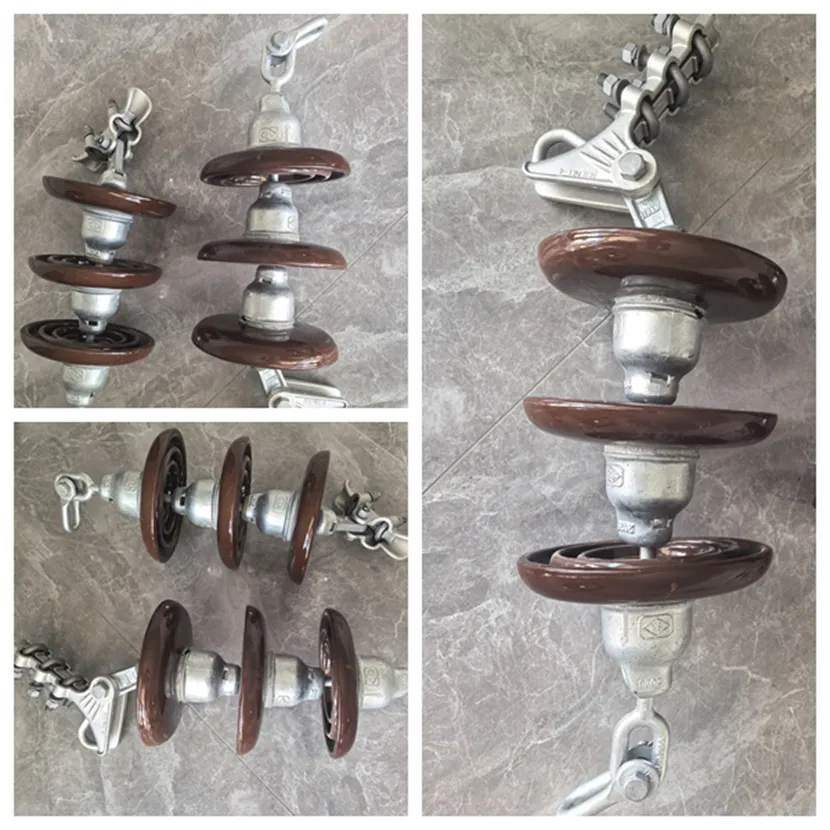 porcelain insulator string